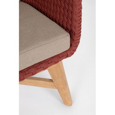 Fotel COACHELLA SCARLET