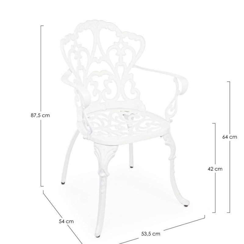 Krzesło obiadowe VICTORIA WHITE