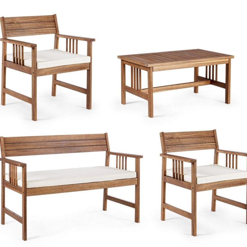 Zestaw kawowy NOEMI ECRU'