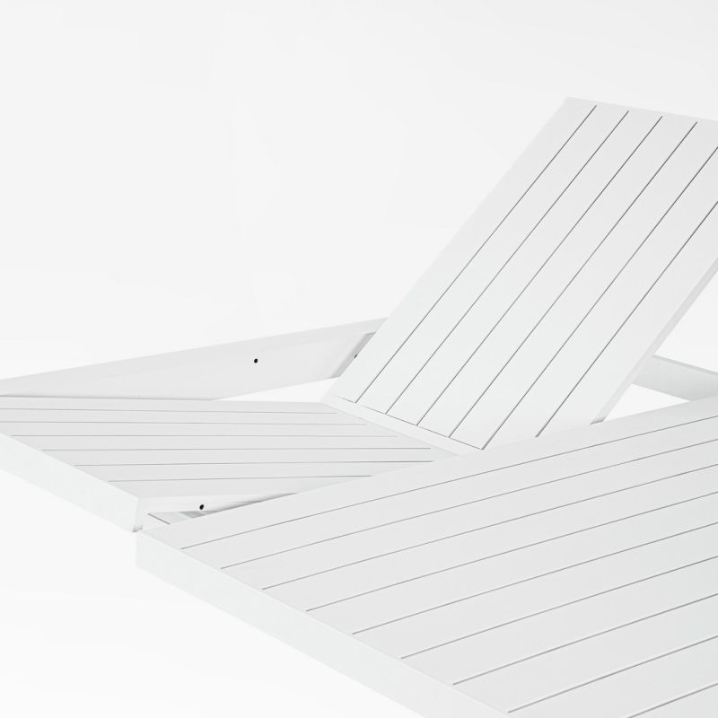 Stół KIPLIN WHITE 149x97/149x77,5