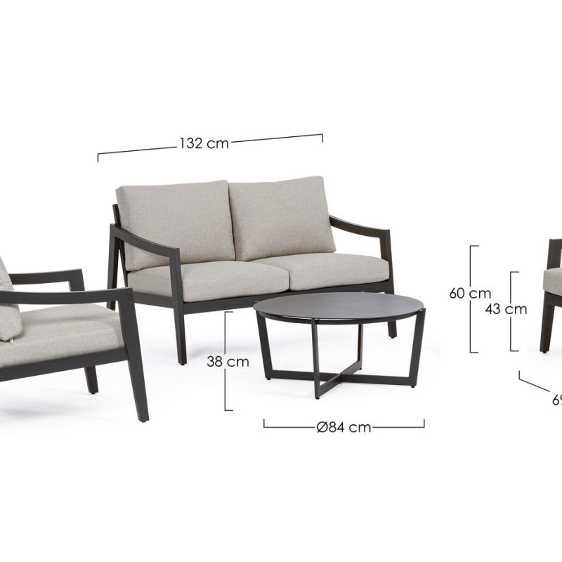 Обідній стіл Nevada Low з керамічною стільницею 250x105 cm