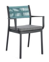 Krzesło obiadowe z podłokotnikami ALVIN