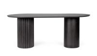 Stół jadalniany ORISSA BLACK/NATURAL  200x90x76h