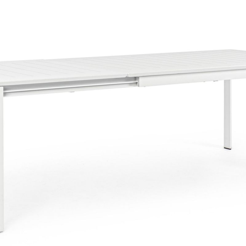 Stół KONNOR WHITE 160-240x100x76