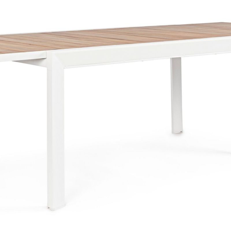 Stół BELMAR WHITE 160-240x100x75