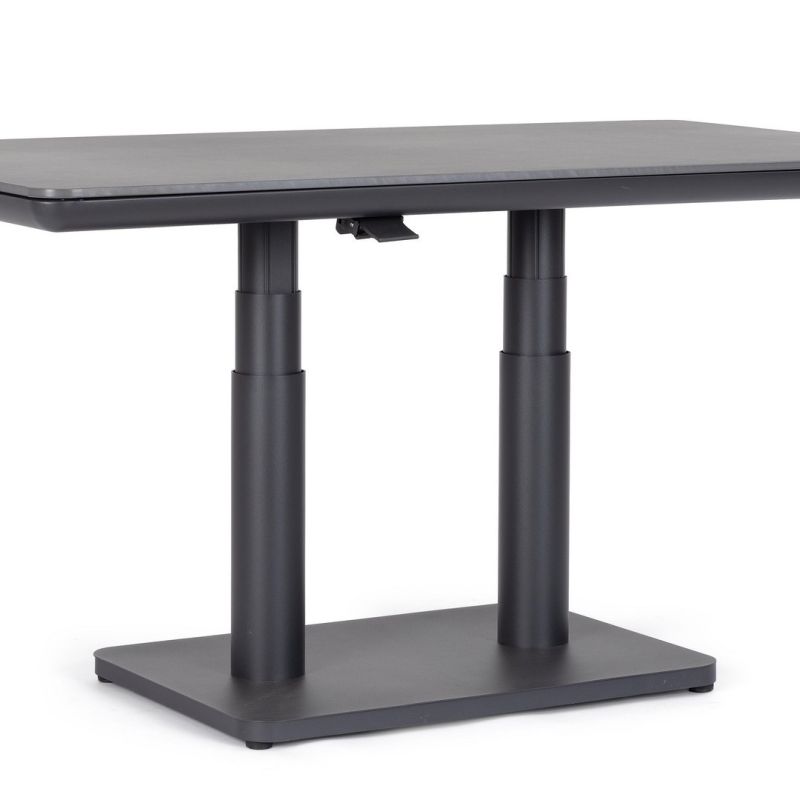 Stół MIGUEL 140x80x51/72 CHARCOAL