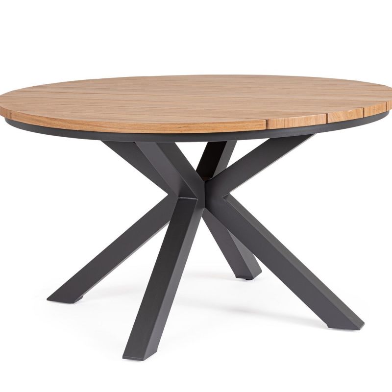 Stół ZELMAR ANTRACYT Ø130x75