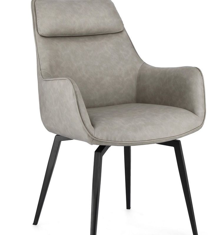 Fotel LAWRENCE CHARCOAL/TAUPE