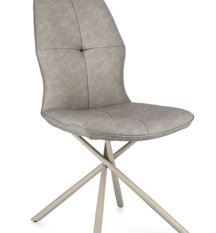 Krzesło KEPLER CHARCOAL/TAUPE