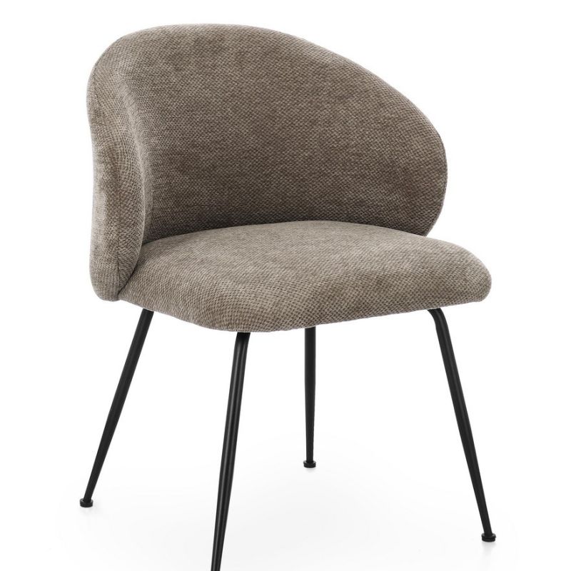 Krzesło GEISEN GREY/DARK TAUPE