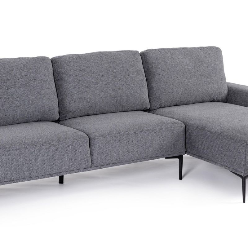 Narożnik z szezlongiem WASHINGTON GREY