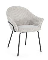 Krzesło CASSIDY WARM/BLACK GREY