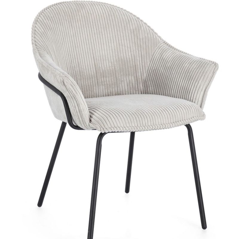 Krzesło CASSIDY WARM/BLACK GREY