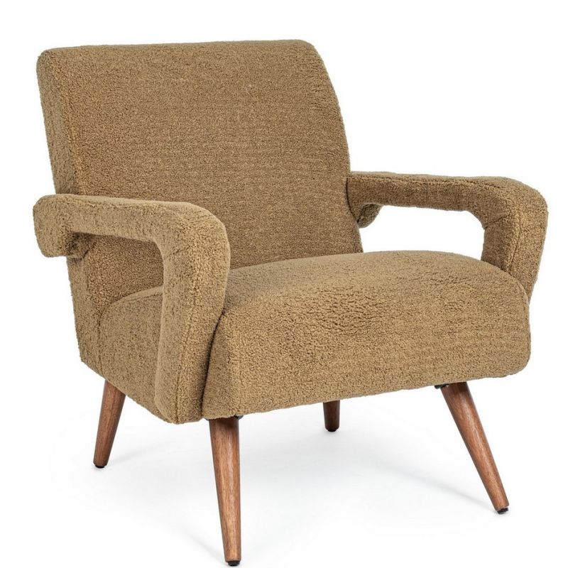 Fotel BERNA PALM/WHITE