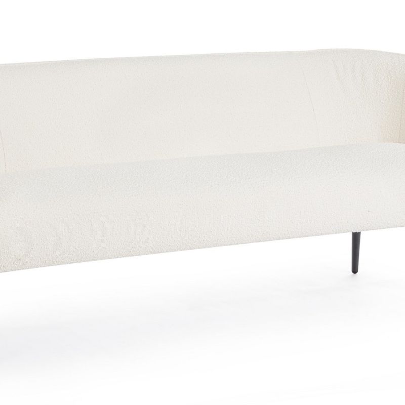 Sofa trzyosobowa AVRIL WHITE BOUCLE'