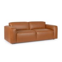 Sofa trzyosobowa JOSEPH BLACK/TERRACOTTA