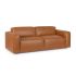 Sofa trzyosobowa JOSEPH BLACK/TERRACOTTA