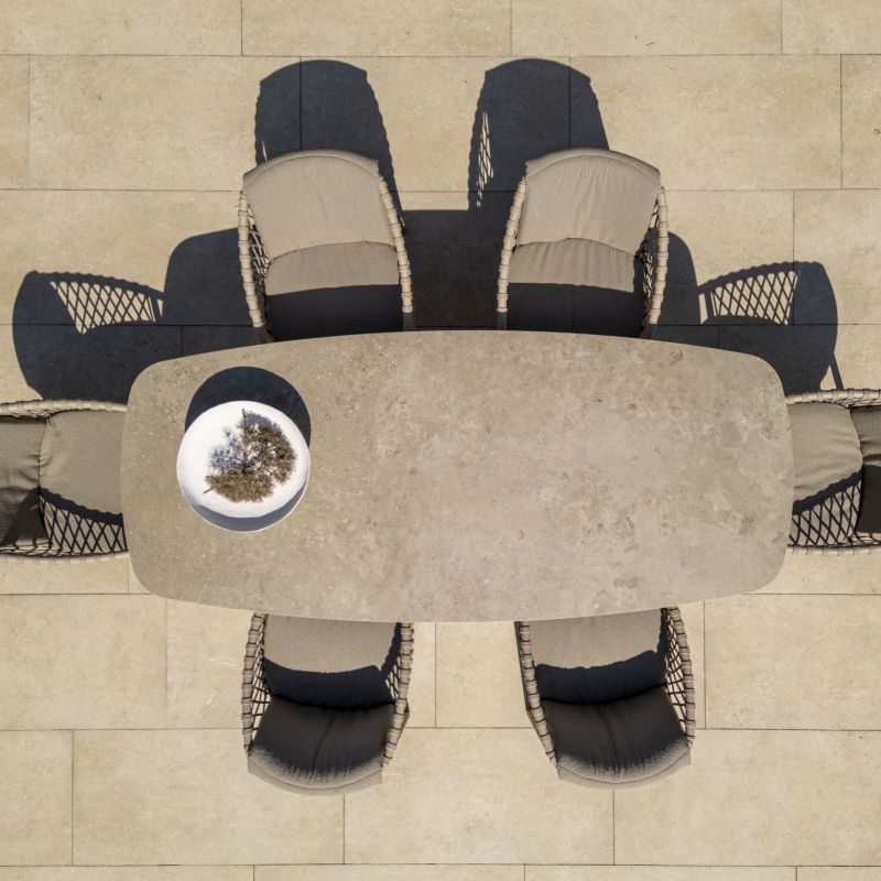 Stół obiadowy Prado 240x105x75 latte/terre