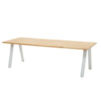 Stół obiadowy z drewna tekowego Ambassador 240 см 