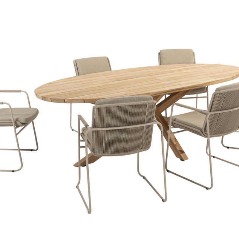 Krzesło obiadowe PARMA, latte