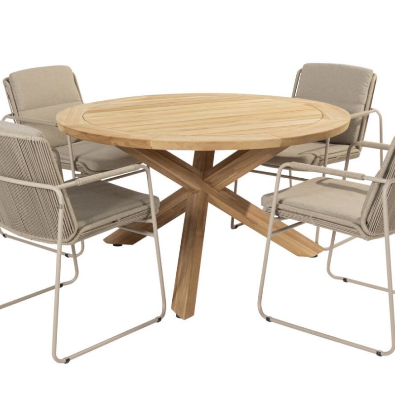 Krzesło obiadowe PARMA, latte