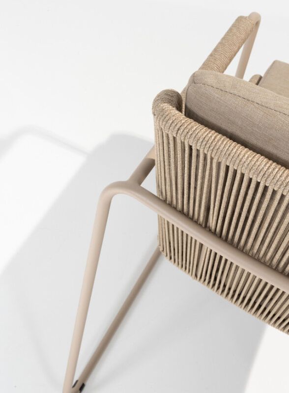 Krzesło obiadowe PARMA, latte