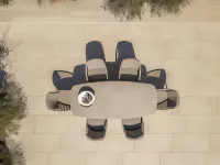 Stół obiadowy Prado 240x105x75 latte/terre