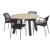 Krzesło obiadowe Barista Antracite 