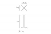 Podstawa do stołu Fiore High