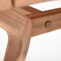 Stół obiadowy z drewna tekowego Bel air