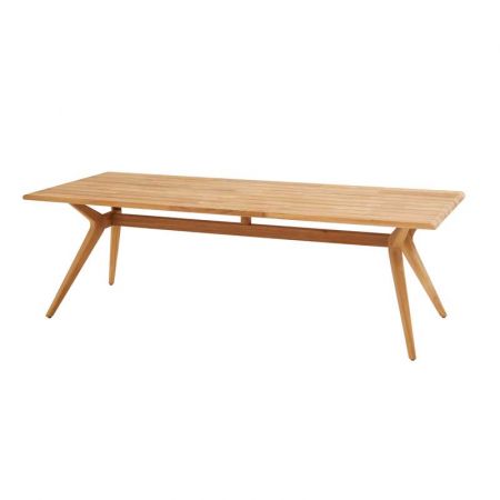 Stół obiadowy z drewna tekowego Bel air