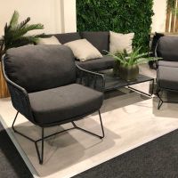 Fotel z zestawu Belmond Antracite 