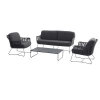 Fotel z zestawu Belmond Antracite 