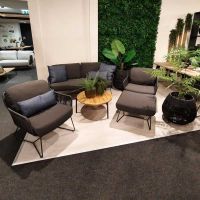 Fotel z zestawu Belmond Antracite 