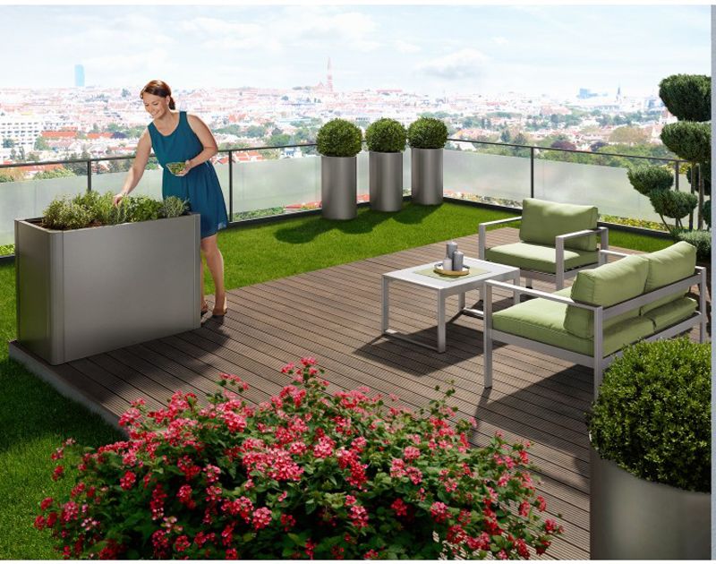 Вуличні клумби-перегородки Belvedere, Biohort