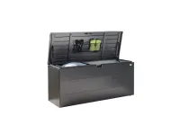 Skrzynia ogrodowa do przechowywania Style Box jasnoszary