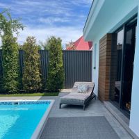 Leżak na basen Bite Antracite