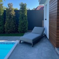 Leżak na basen Bite Antracite