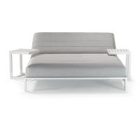 Leżak na basen Bite White