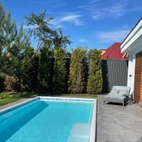 Leżak na basen Bite Antracite