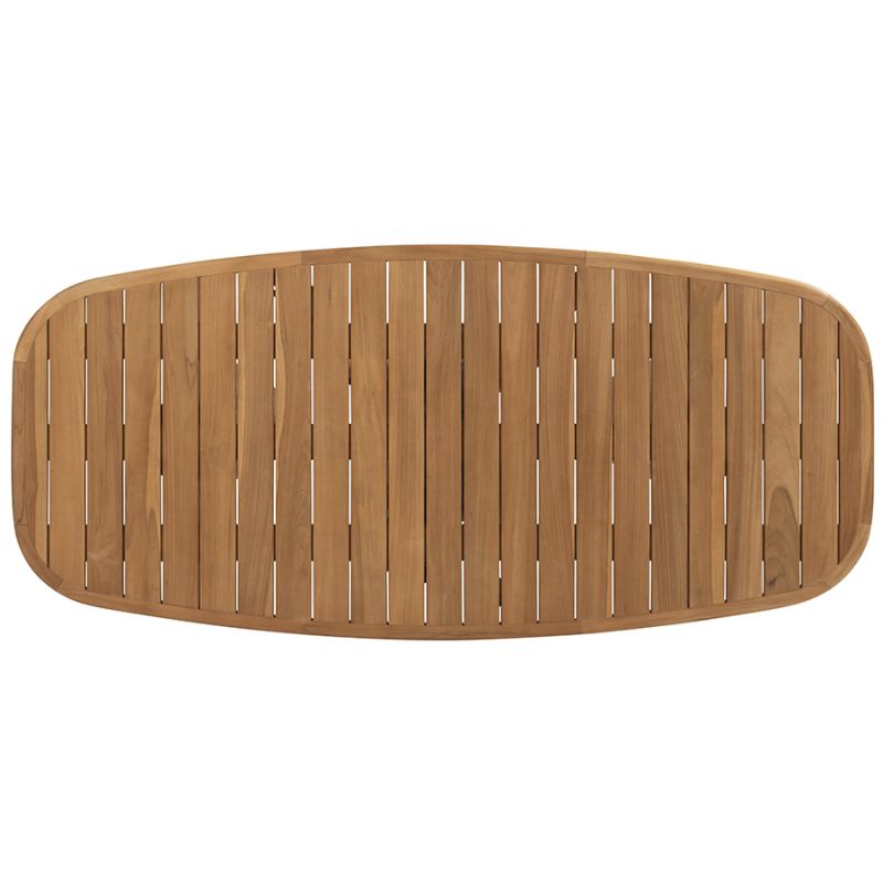 Тиковий обідній стіл Capri 240x110x69 cm