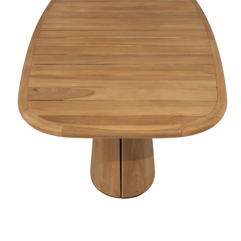Тиковий обідній стіл Capri 240x110x69 cm