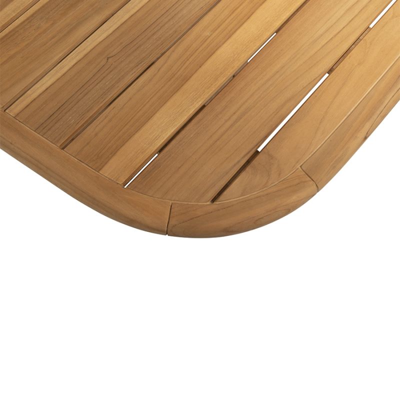 Тиковий обідній стіл Capri 240x110x69 cm