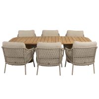 Stół obiadowy Capri niski (240x110x69 cm) 2025