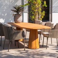 Stół obiadowy Capri tekowy (240/280 cm) 2025