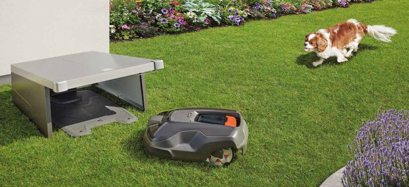 Garaż na kosiarkę automatyczną Charly, Biohort