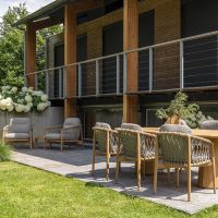 Stół obiadowy Capri tekowy (240/280 cm) 2025