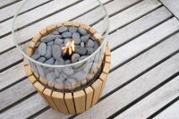 Świeca gazowa na taras Cosiscoop Timber