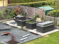 Podwyższone grządki VegetableBed 201x102x77 cm