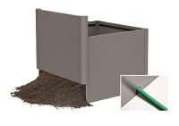 Podwyższone grządki VegetableBed 201x102x77 cm